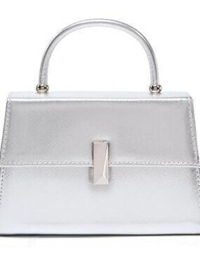 PU Leather Evening Clutch Purses Top-Handle Handbag with Chain